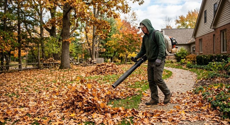 Autumn Leaf Removal in Ventura County, CA